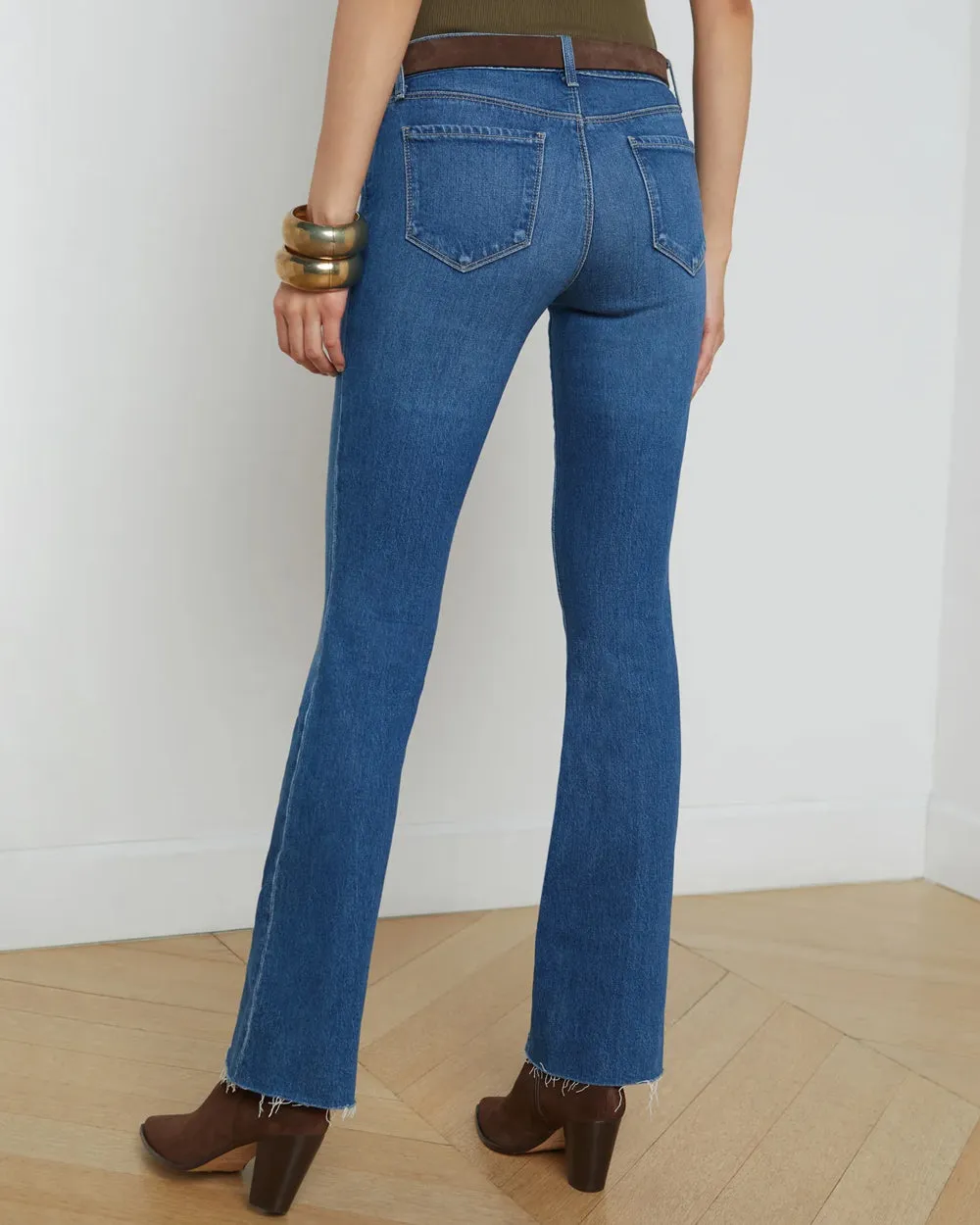 Low Rise Sneeki Straight Jean in Stockton
