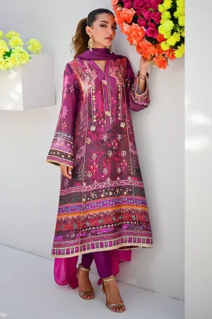Mahpara Silk Winter '23 - Dahlia