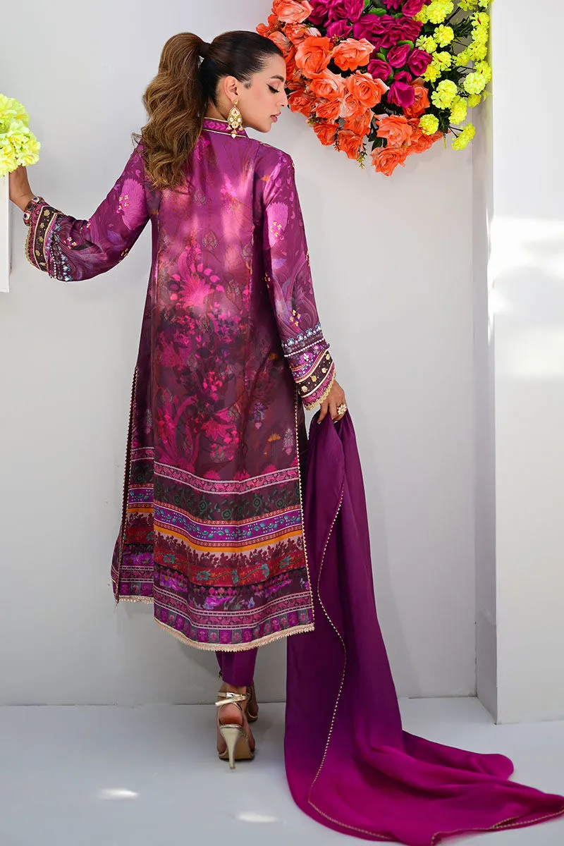 Mahpara Silk Winter '23 - Dahlia