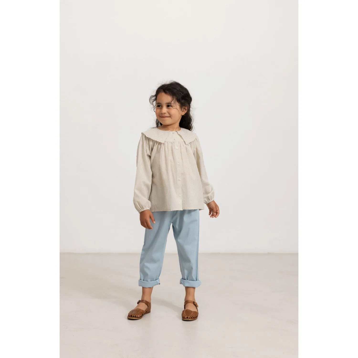 MarMar Cotton Texture Summer Sky Panto Pants