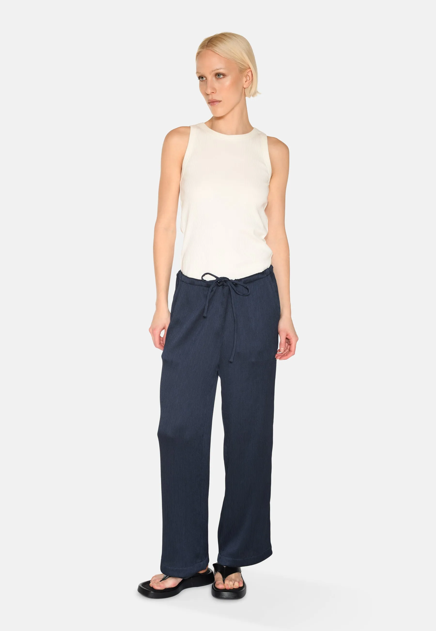 Maya casual pants 4139 - Sky Captain