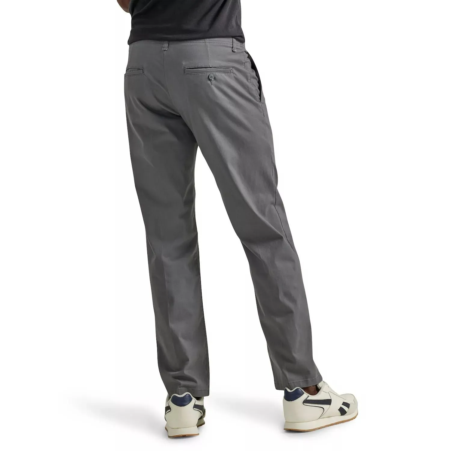 Men's Lee Performance Series Extreme Comfort Khaki Straight Fit Flat Front Pants