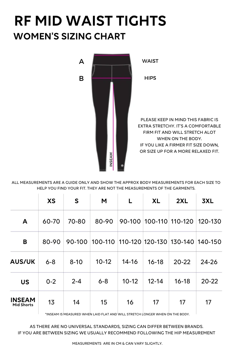 Mid Waist Mid Shorts - Skyscraper
