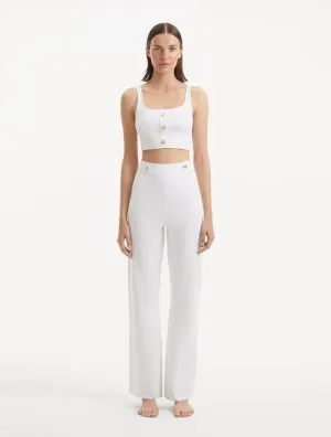 Moira White Pants