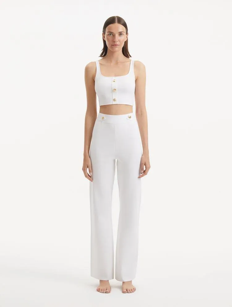 Moira White Pants