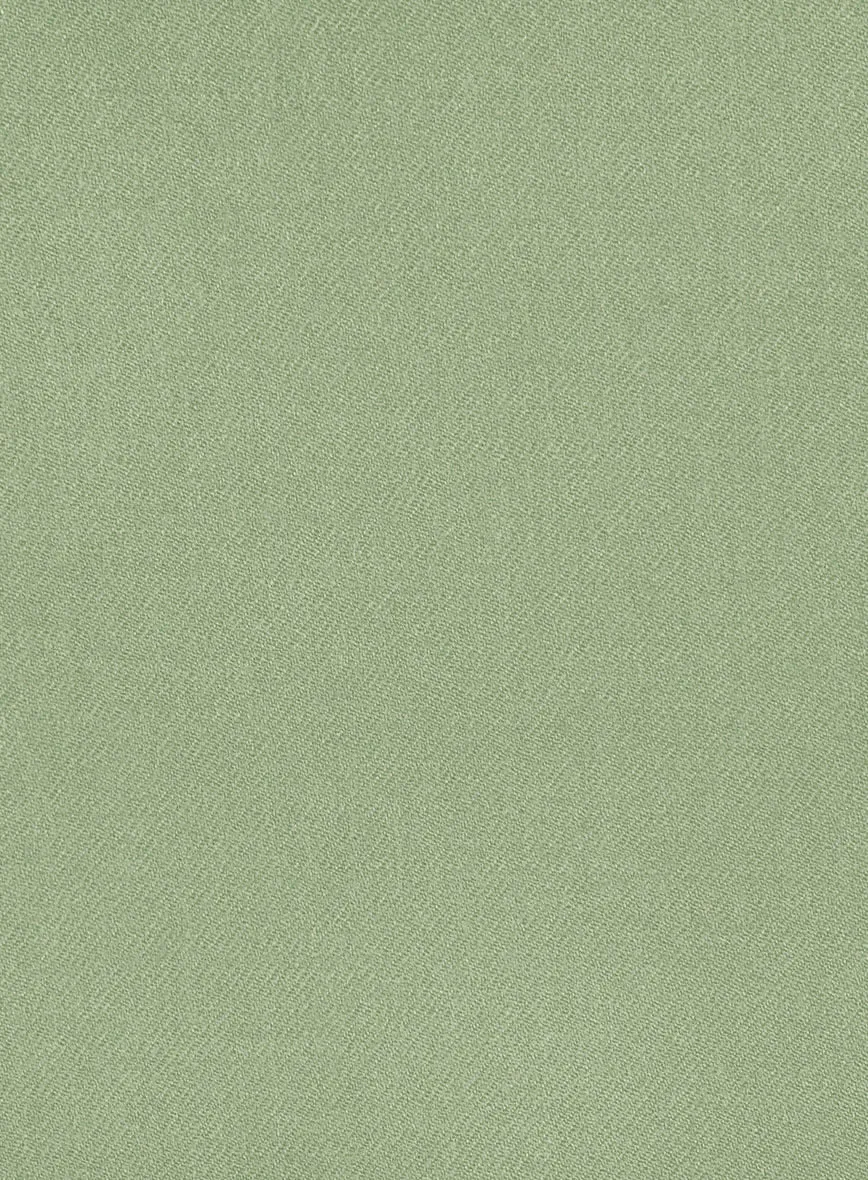 Naples Light Green Tweed Suit