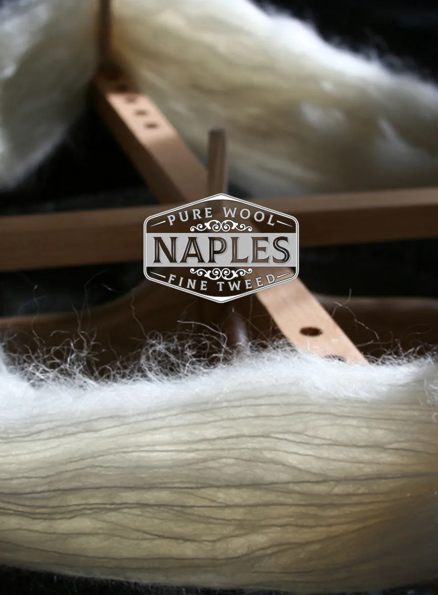 Naples Light Green Tweed Suit