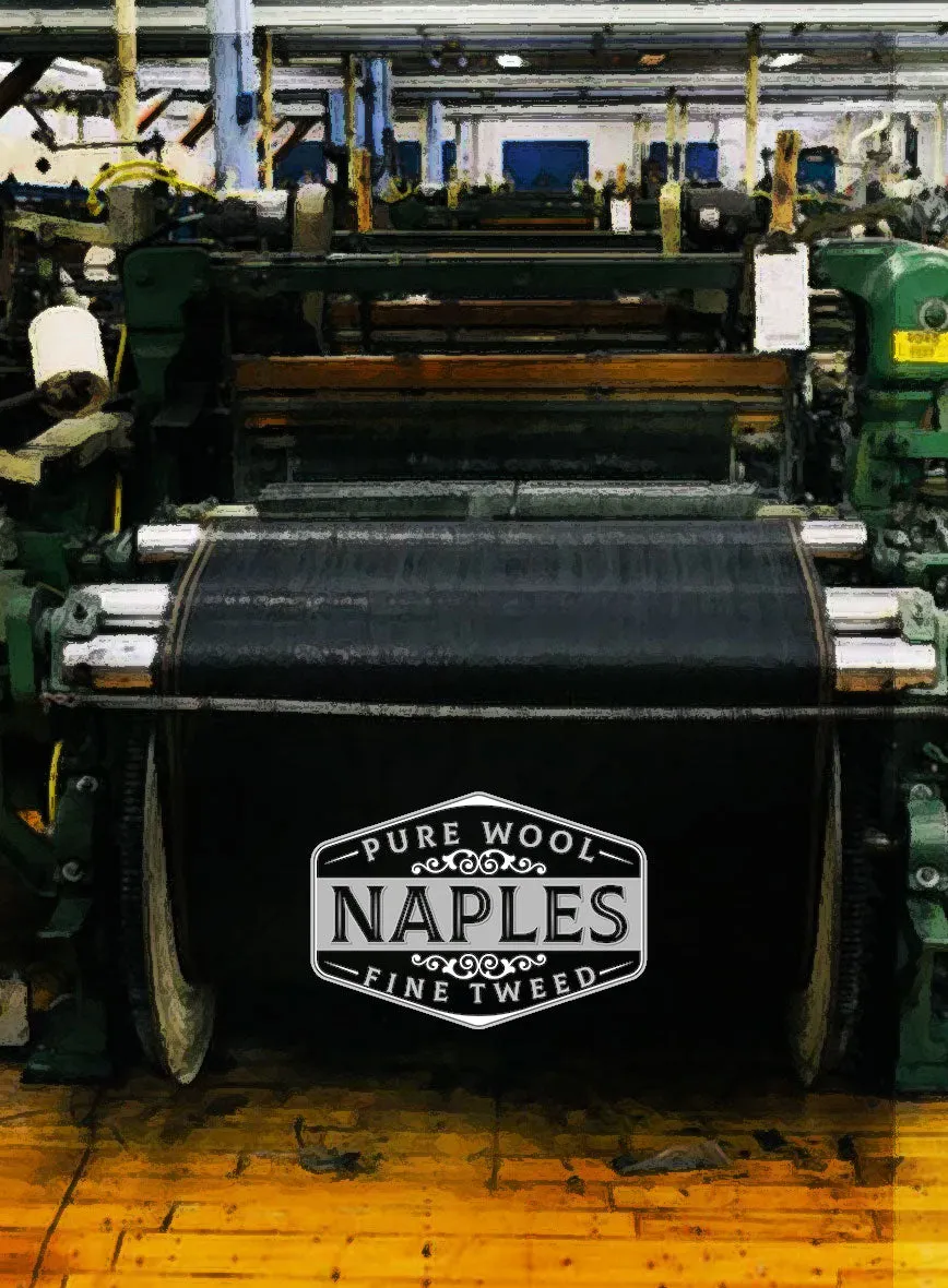 Naples Light Green Tweed Suit