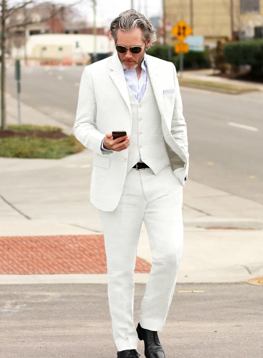 Natural Linen Suit