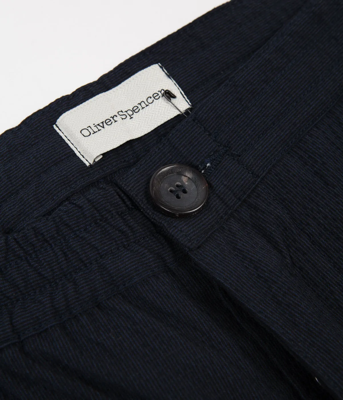 Oliver Spencer Drawstring Trousers - Portman Navy