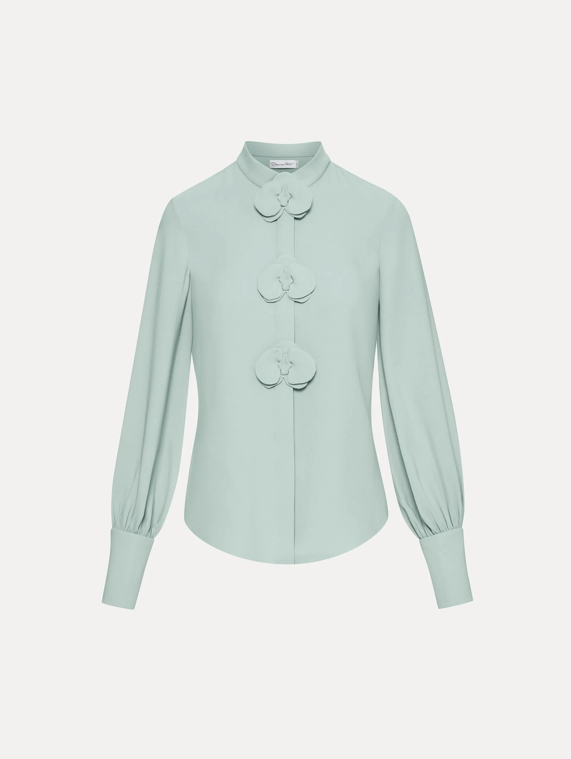 Orchid Silk Georgette Blouse