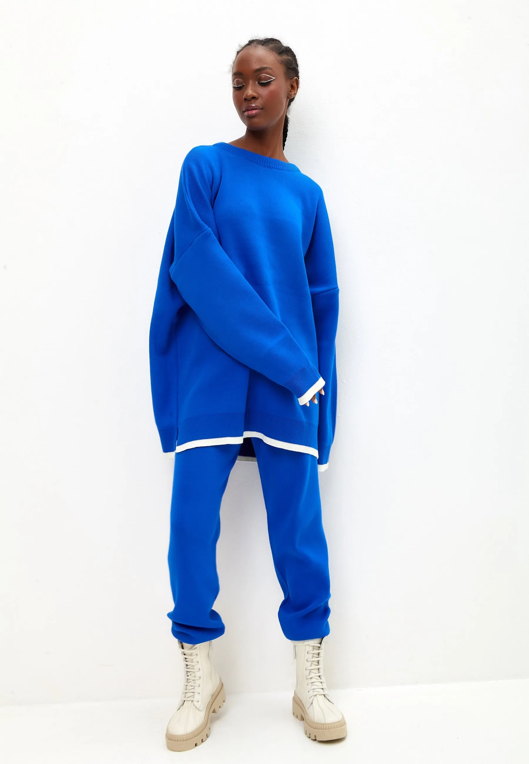 Oversized Jogger set - Blue