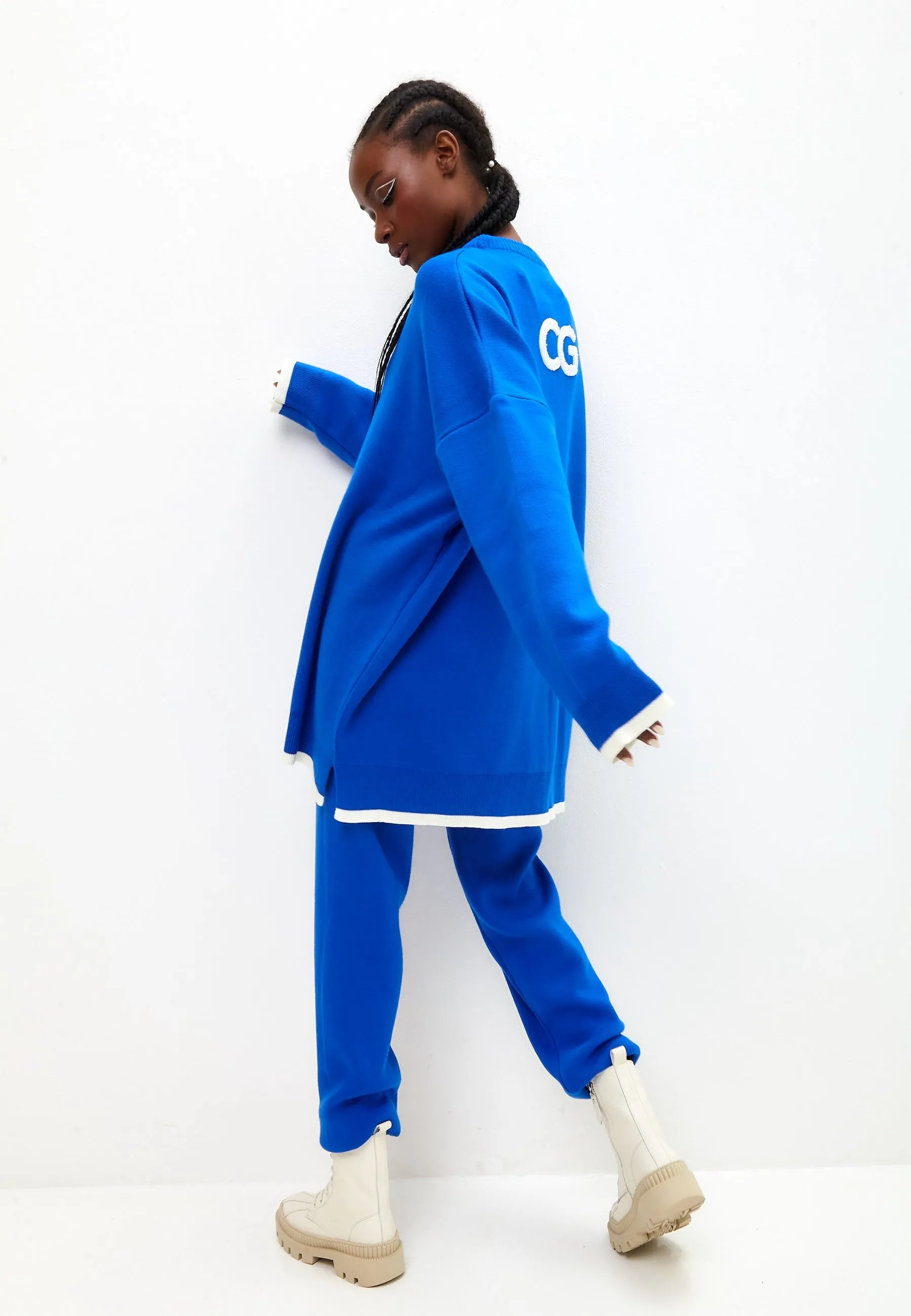 Oversized Jogger set - Blue