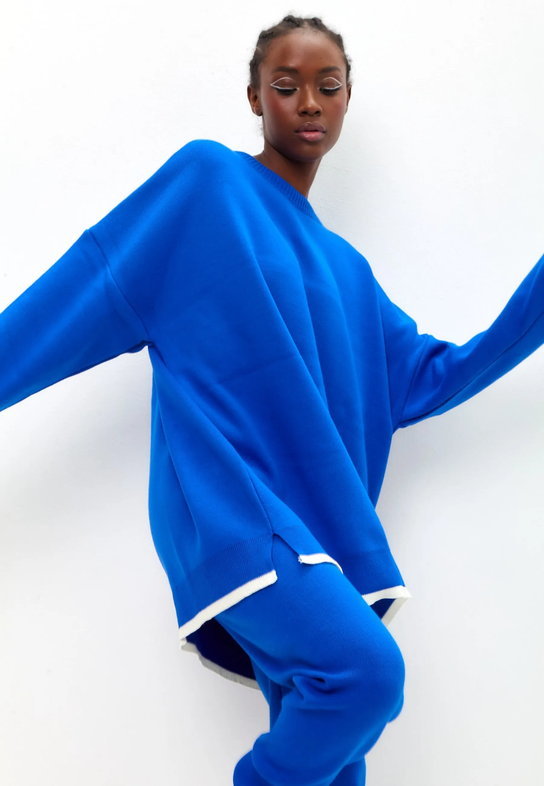 Oversized Jogger set - Blue