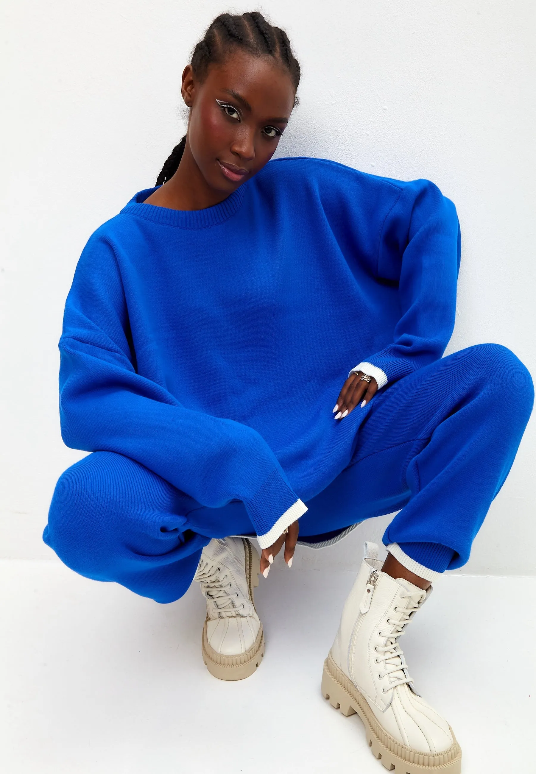Oversized Jogger set - Blue