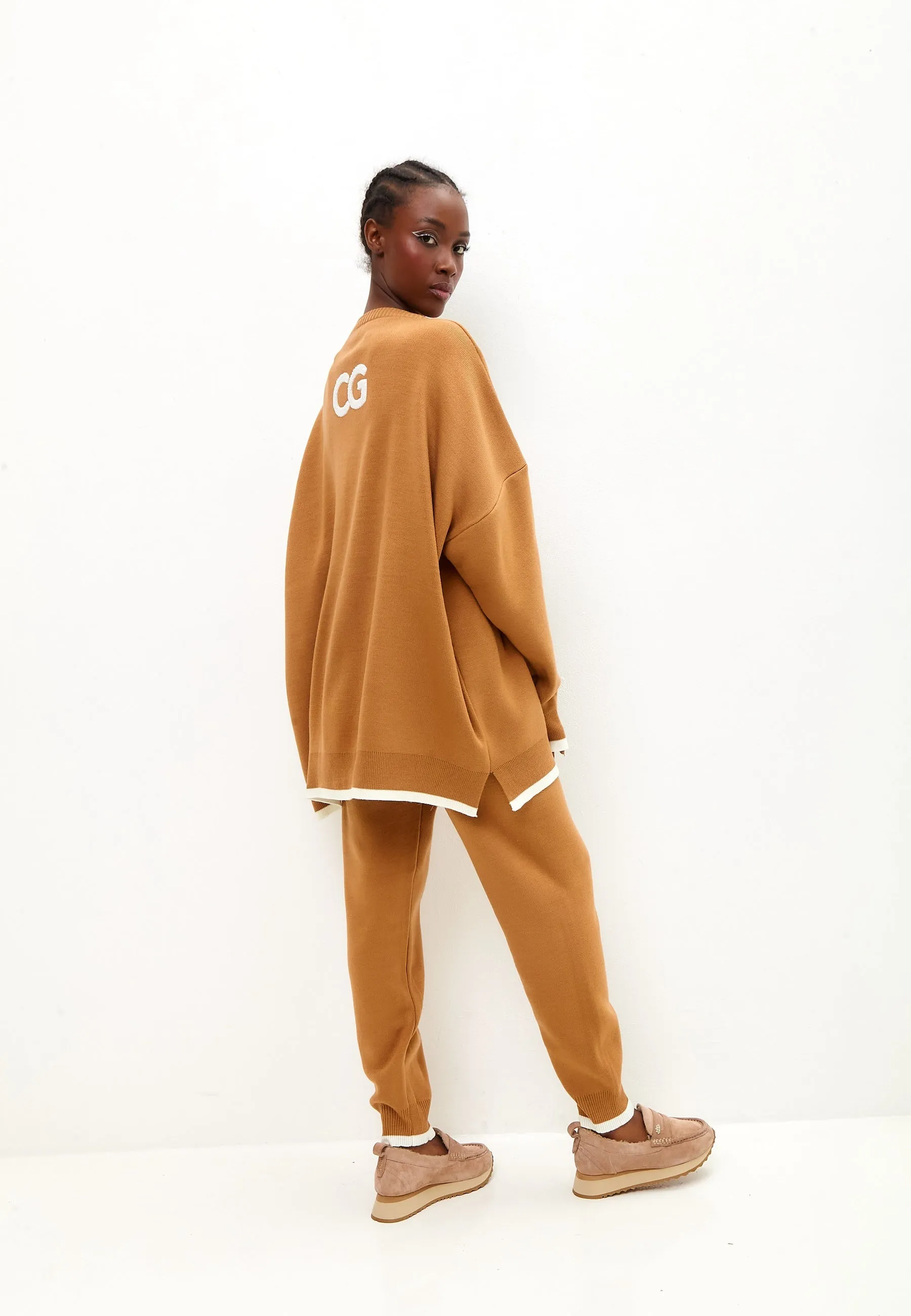 Oversized Jogger set - Camel