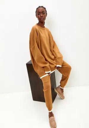 Oversized Jogger set - Camel