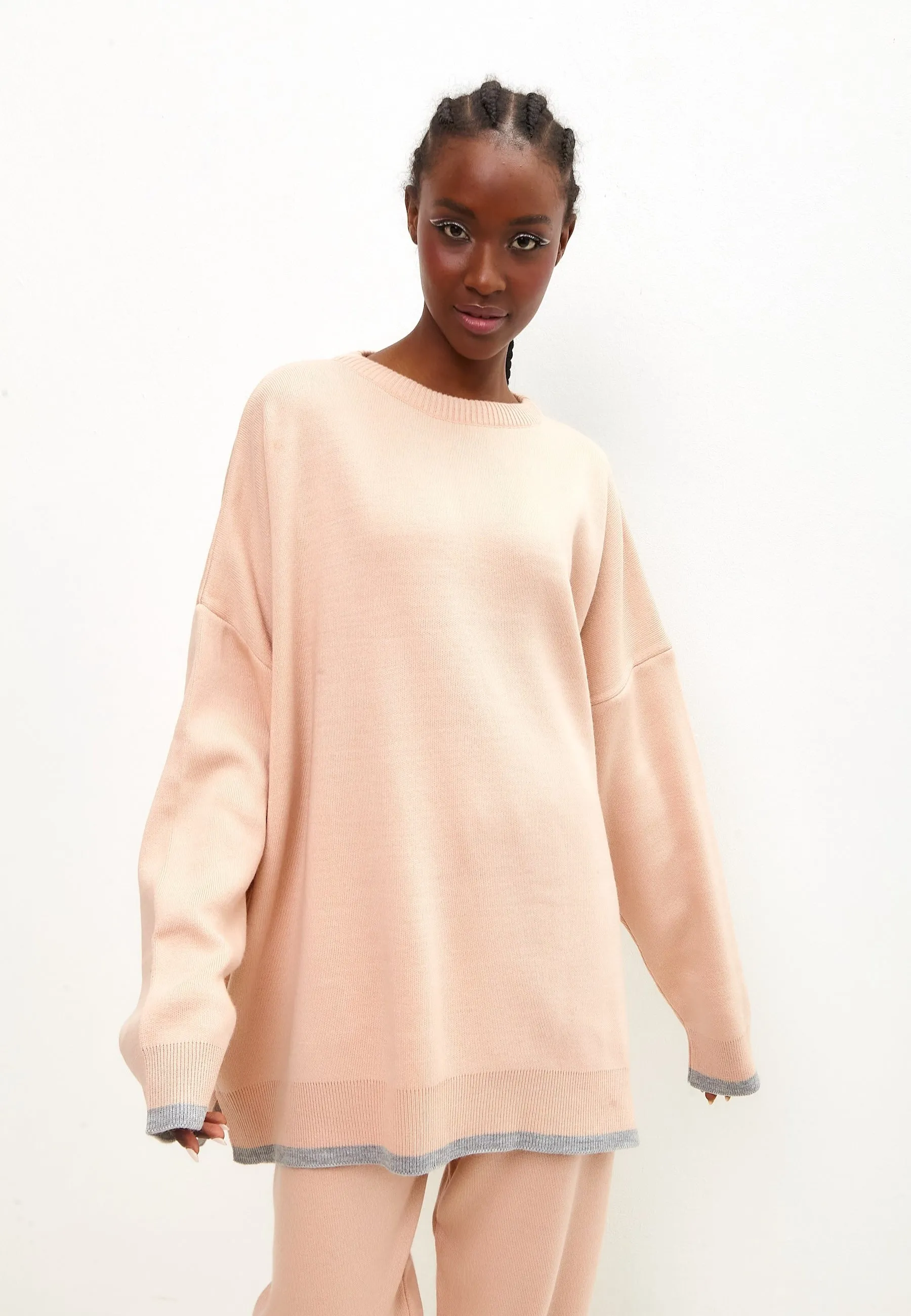 Oversized Jogger set - Powder Pink