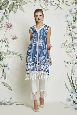 Pansy Kurta Indigo