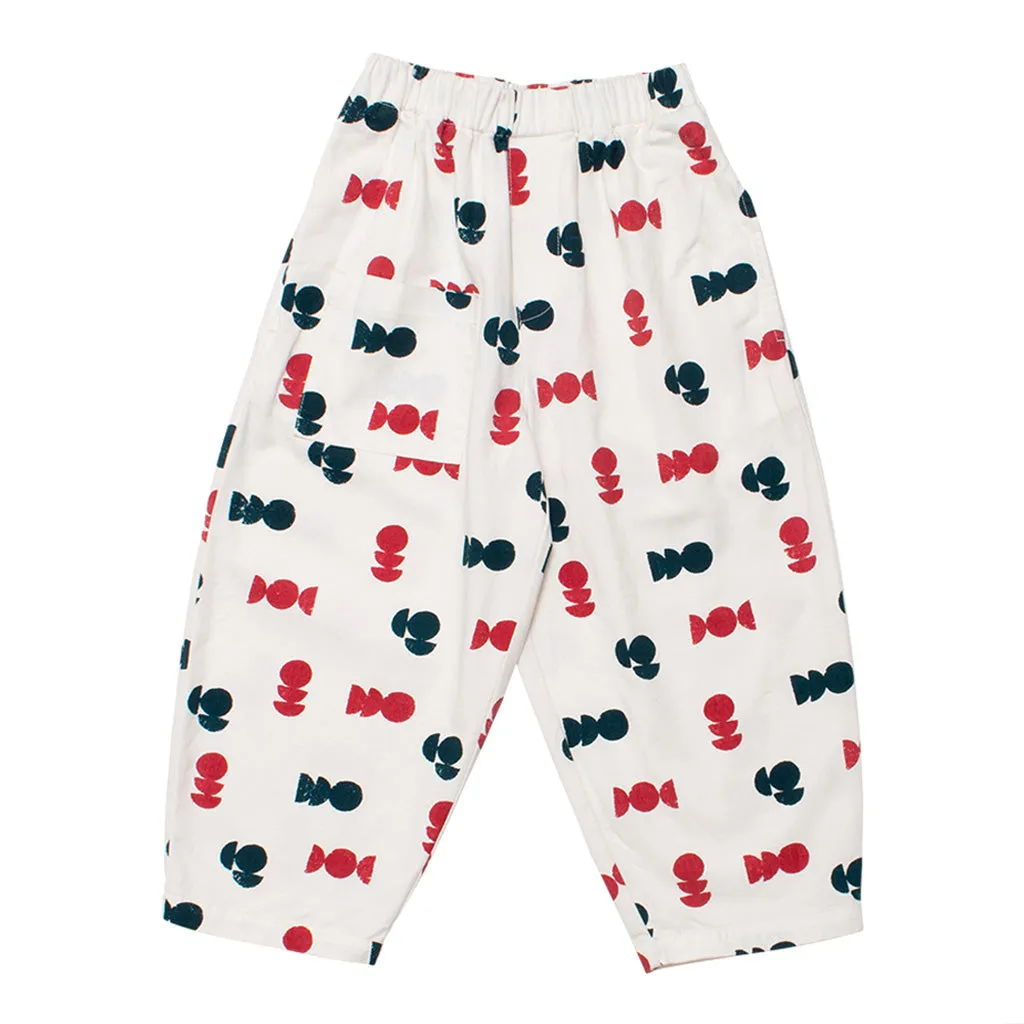 Pant Otte Milk Ma Red Alpine