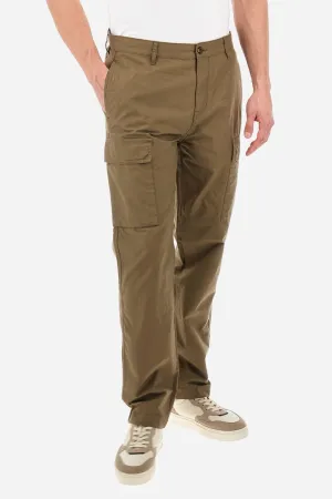 Pantalone cargo regular fit in cotone - Yurik