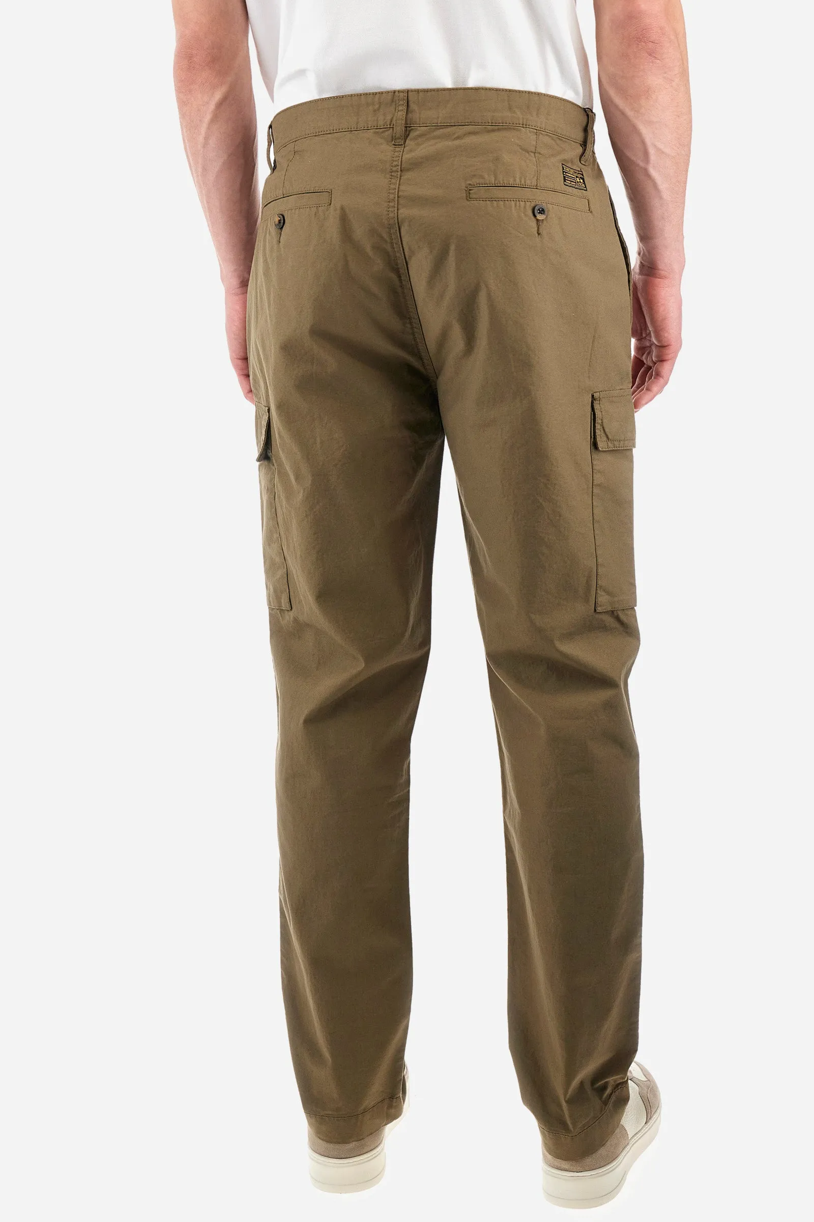 Pantalone cargo regular fit in cotone - Yurik