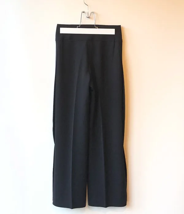 PHEENY/AMUNZEN SIDE STRIPE PANTS(BLACK)