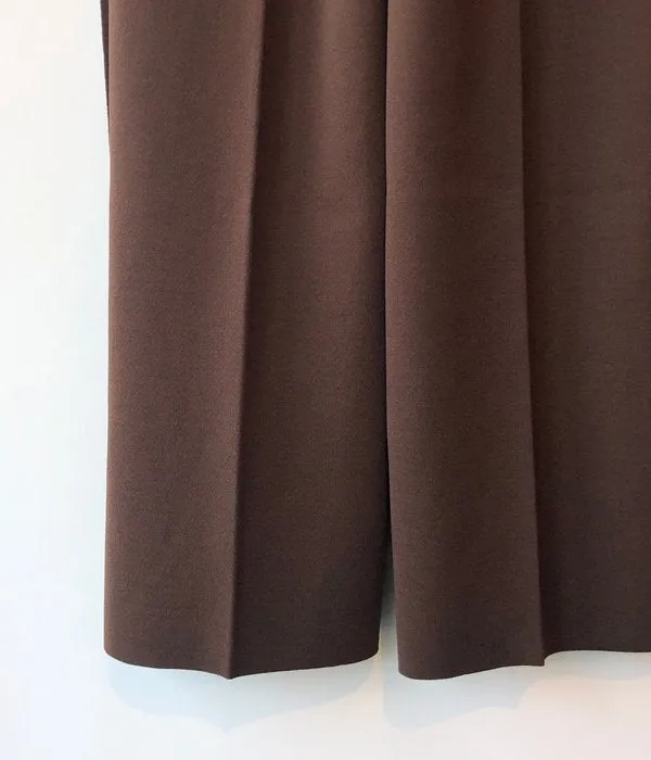 PHEENY/AMUNZEN SIDE STRIPE PANTS(BROWN)