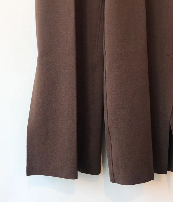 PHEENY/AMUNZEN SIDE STRIPE PANTS(BROWN)