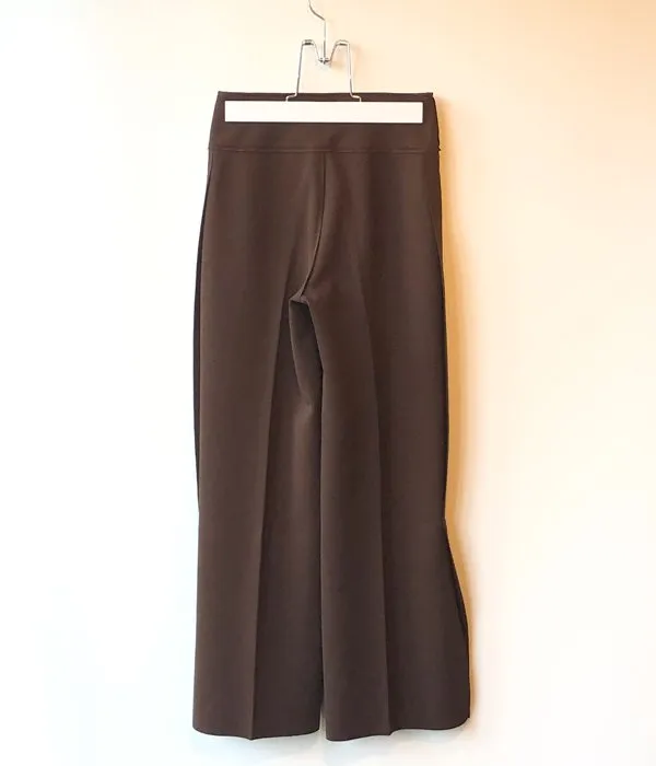 PHEENY/AMUNZEN SIDE STRIPE PANTS(BROWN)