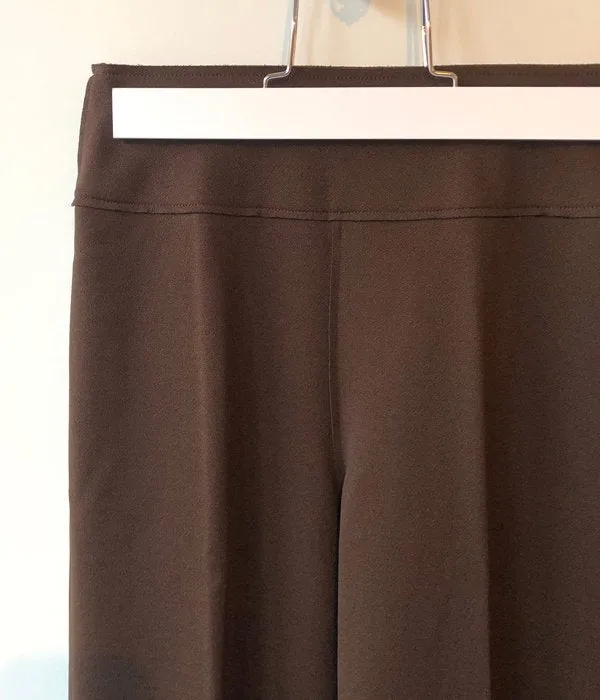 PHEENY/AMUNZEN SIDE STRIPE PANTS(BROWN)