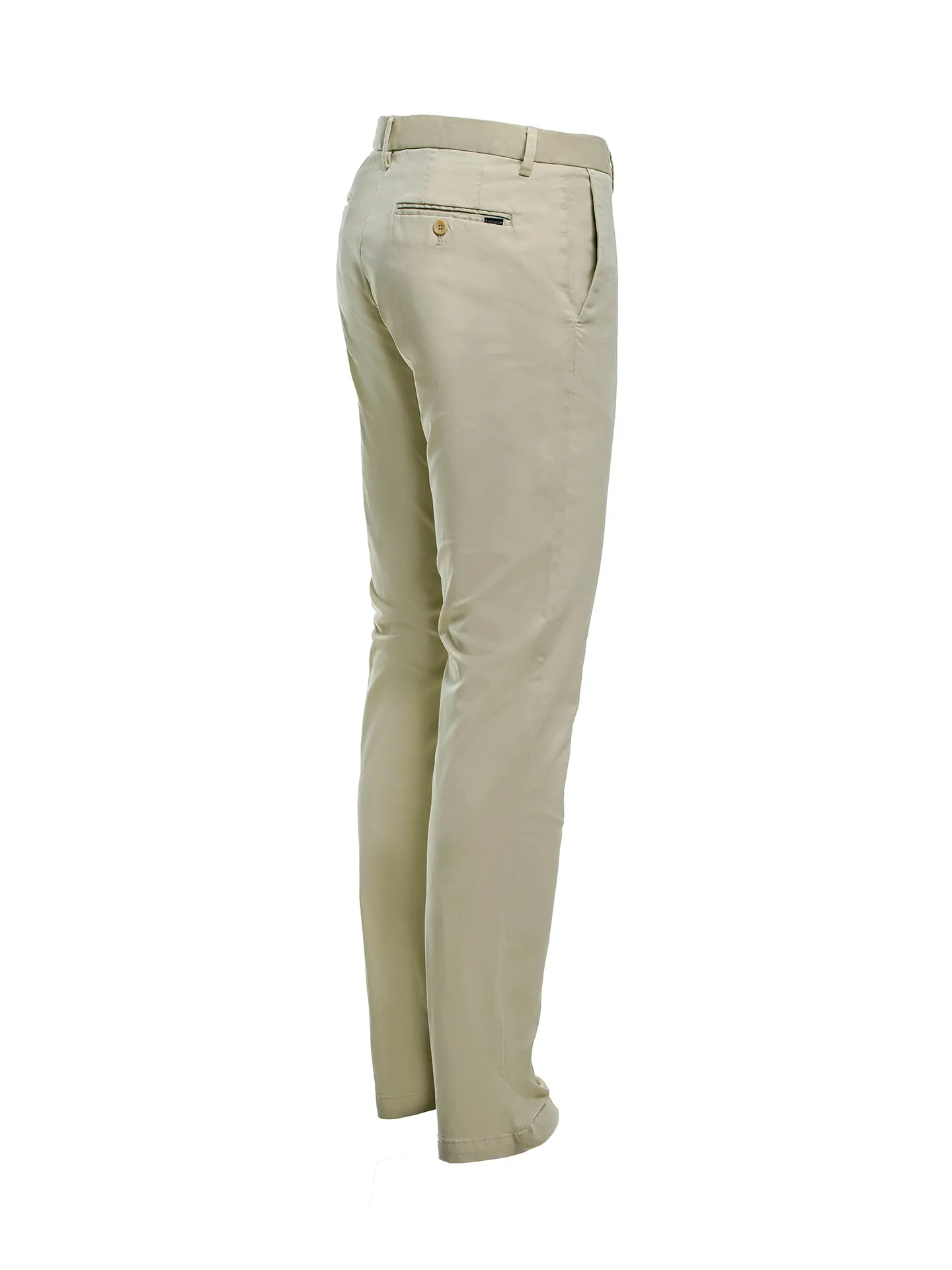 Pigment dye comfort chino trouser slim fit
