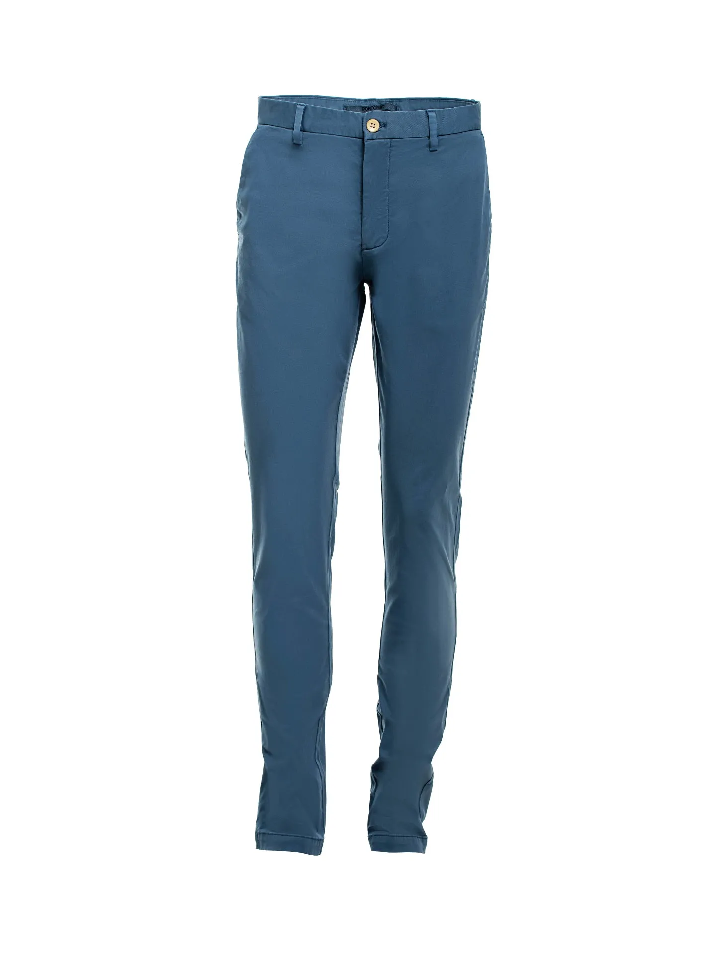 Pigment dye comfort chino trouser slim fit