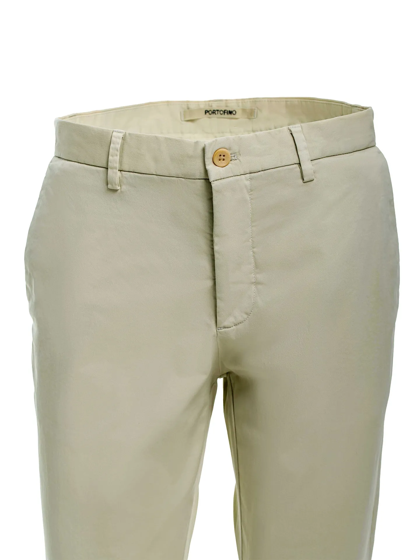 Pigment dye comfort chino trouser slim fit