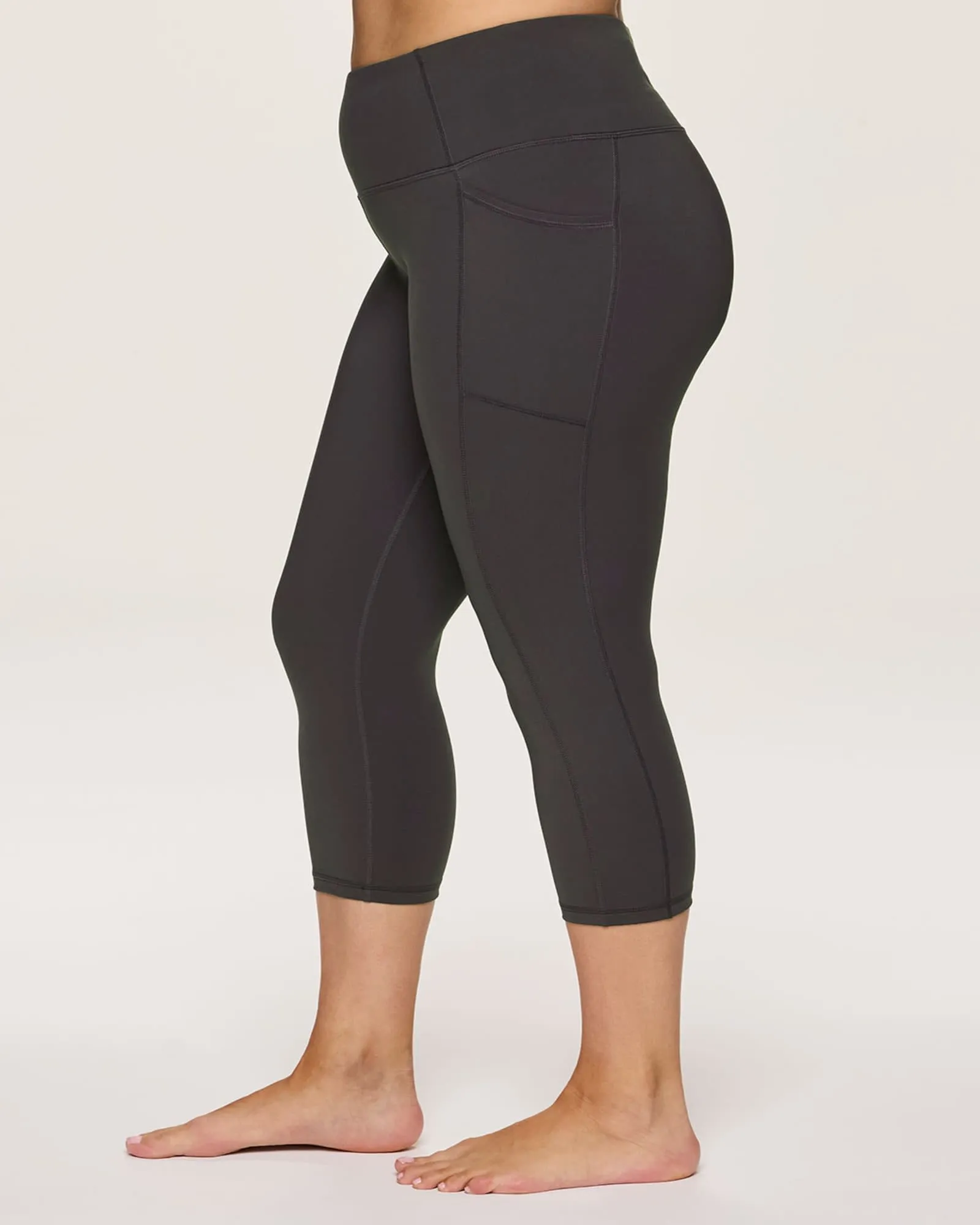 Plus Tech Flex Ultra Hold Capri | Charcoal