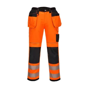 Portwest PW3 Hi-Vis Stretch Holster Pocket Trousers PW306