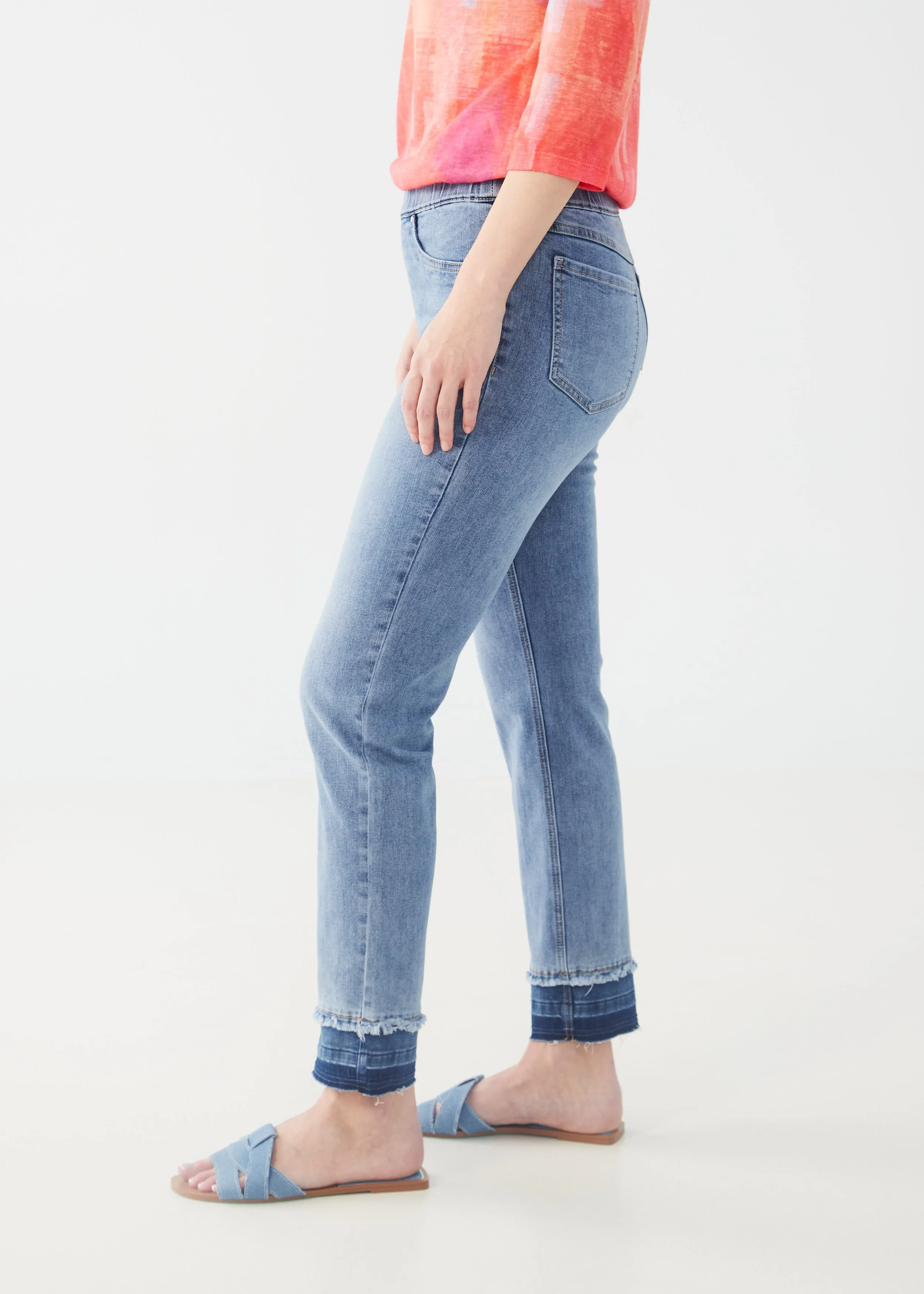 Pull-On Pencil Ankle