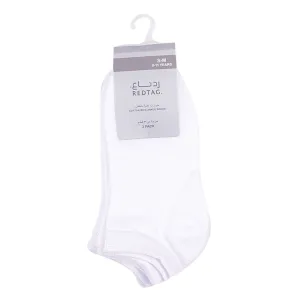 REDTAG Boy's White Socks