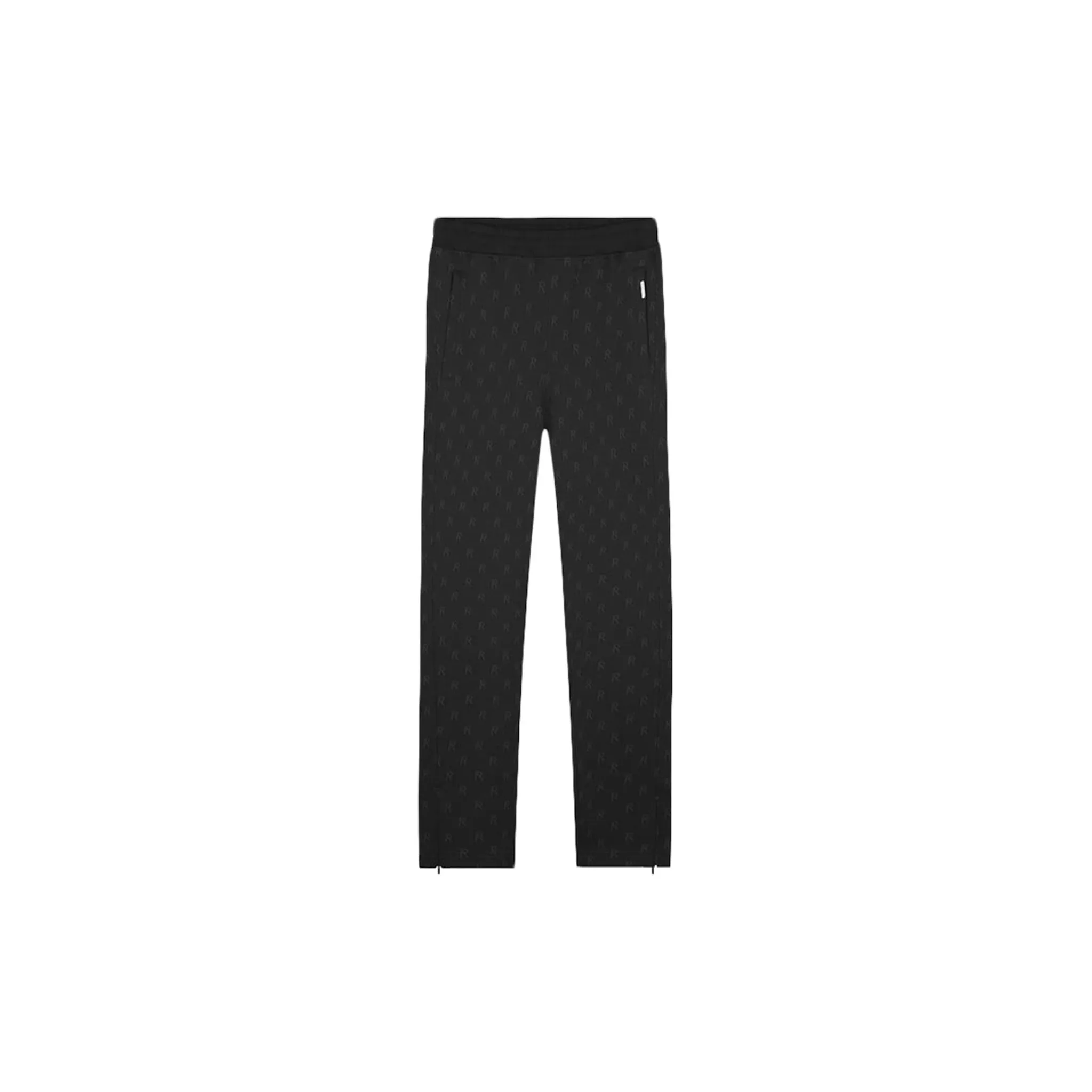 Represent Intarsia Initial Sweatpants Off Black