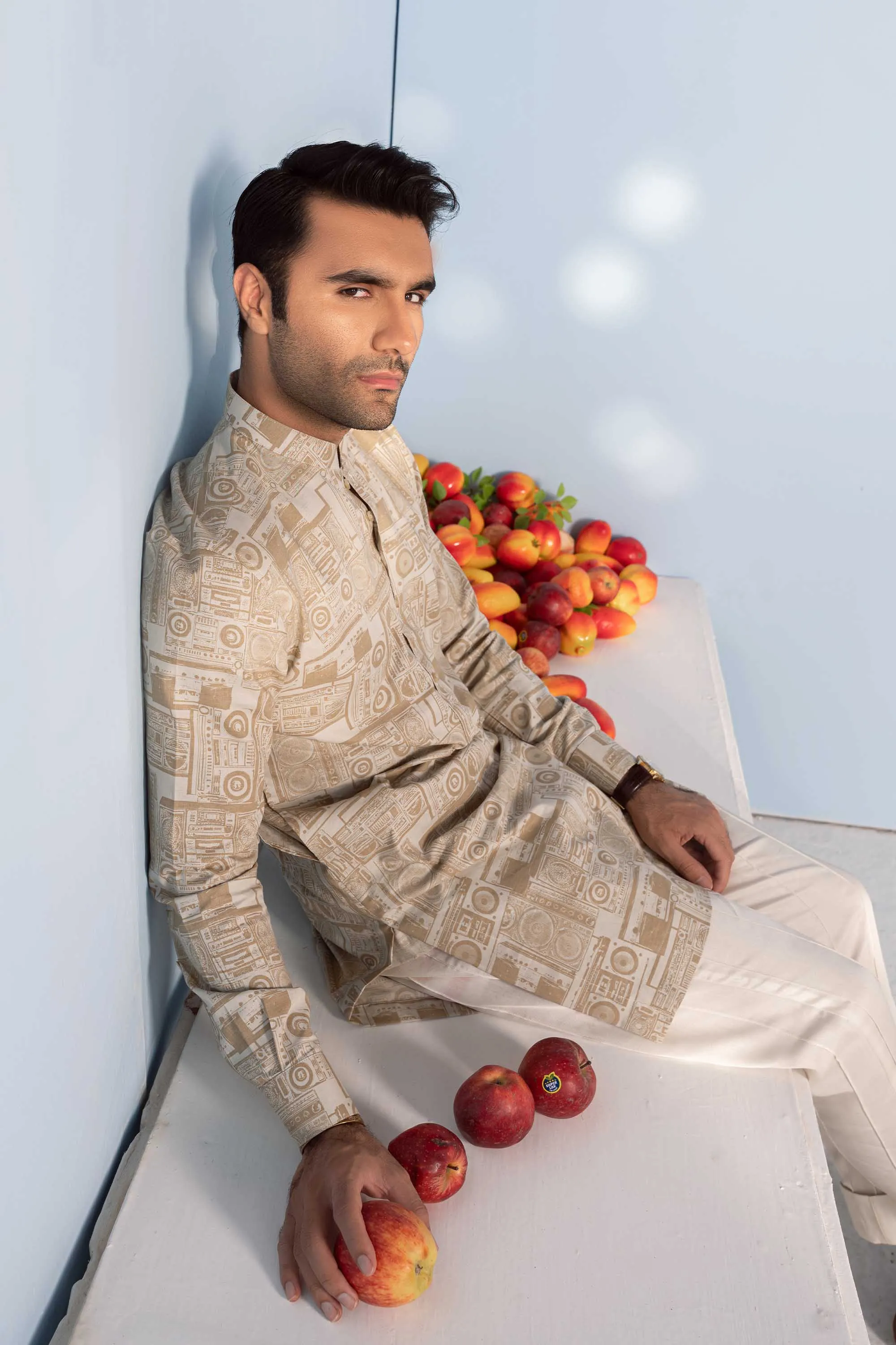 Retro Printed Kurta