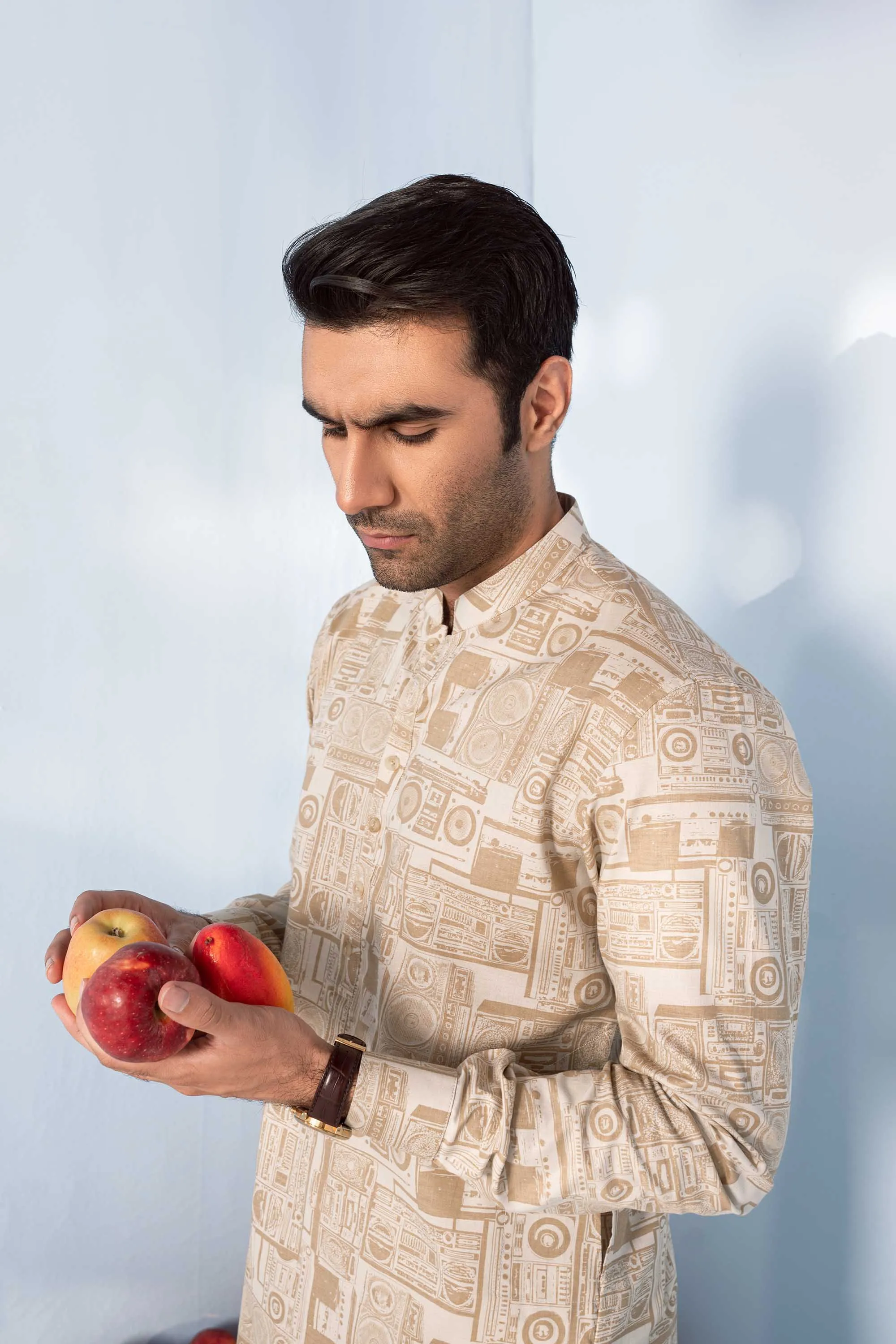 Retro Printed Kurta