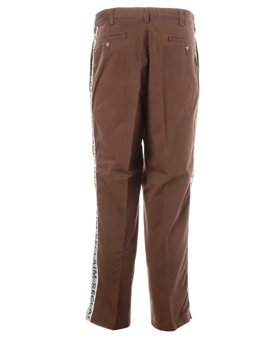 Reworked George Reclaim Tape Chinos - W36