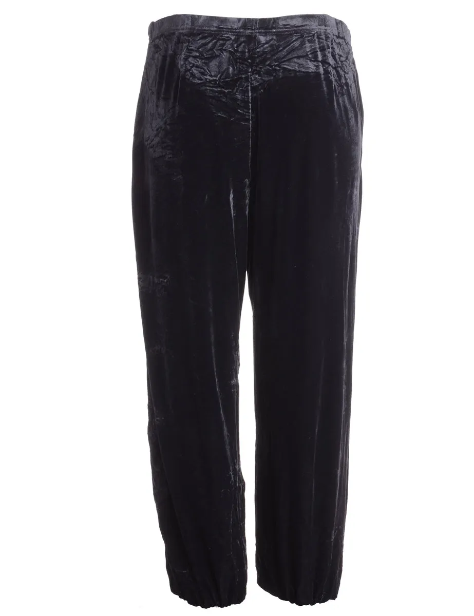 Reworked Velvet Track Pants - W30