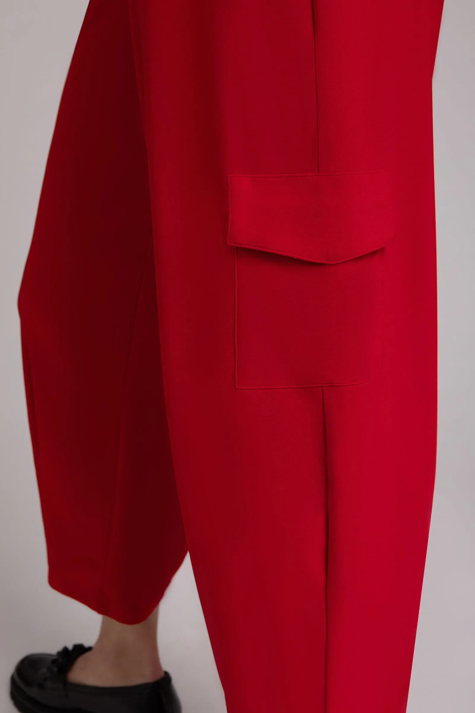 Safari Narrow Lantern Pant | Poppy