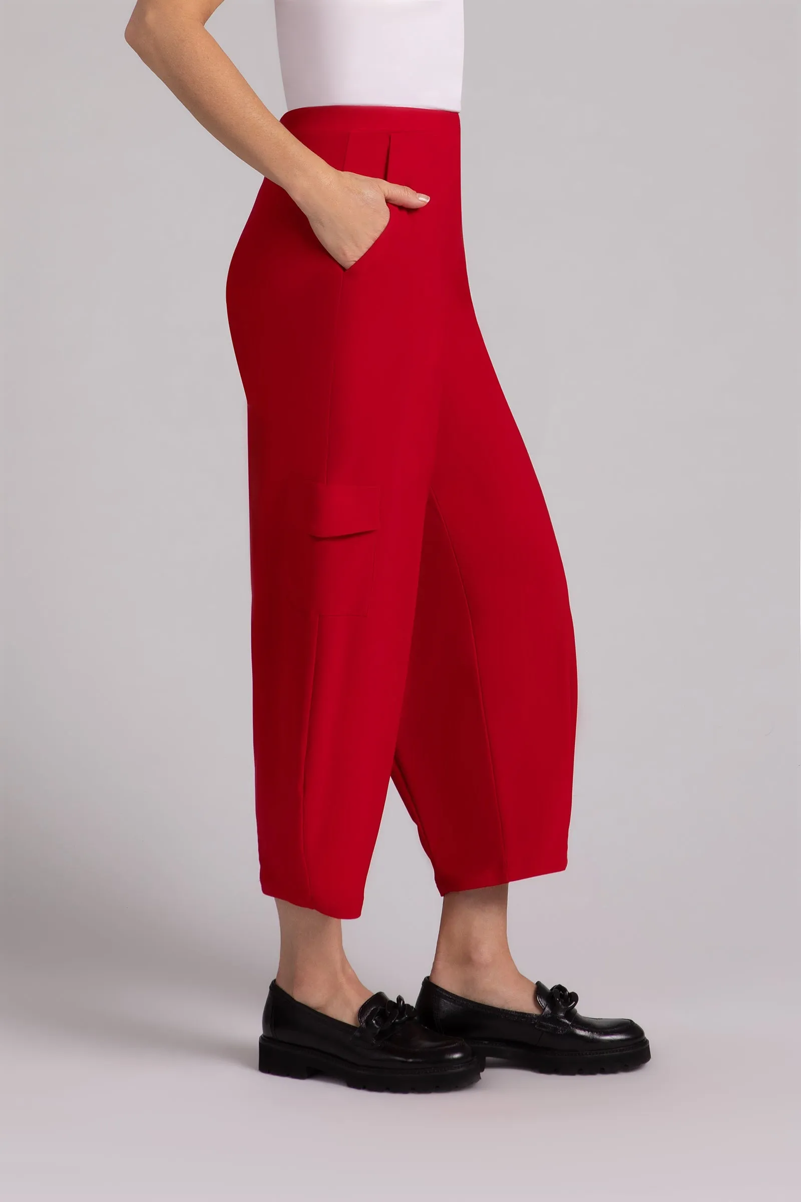 Safari Narrow Lantern Pant | Poppy