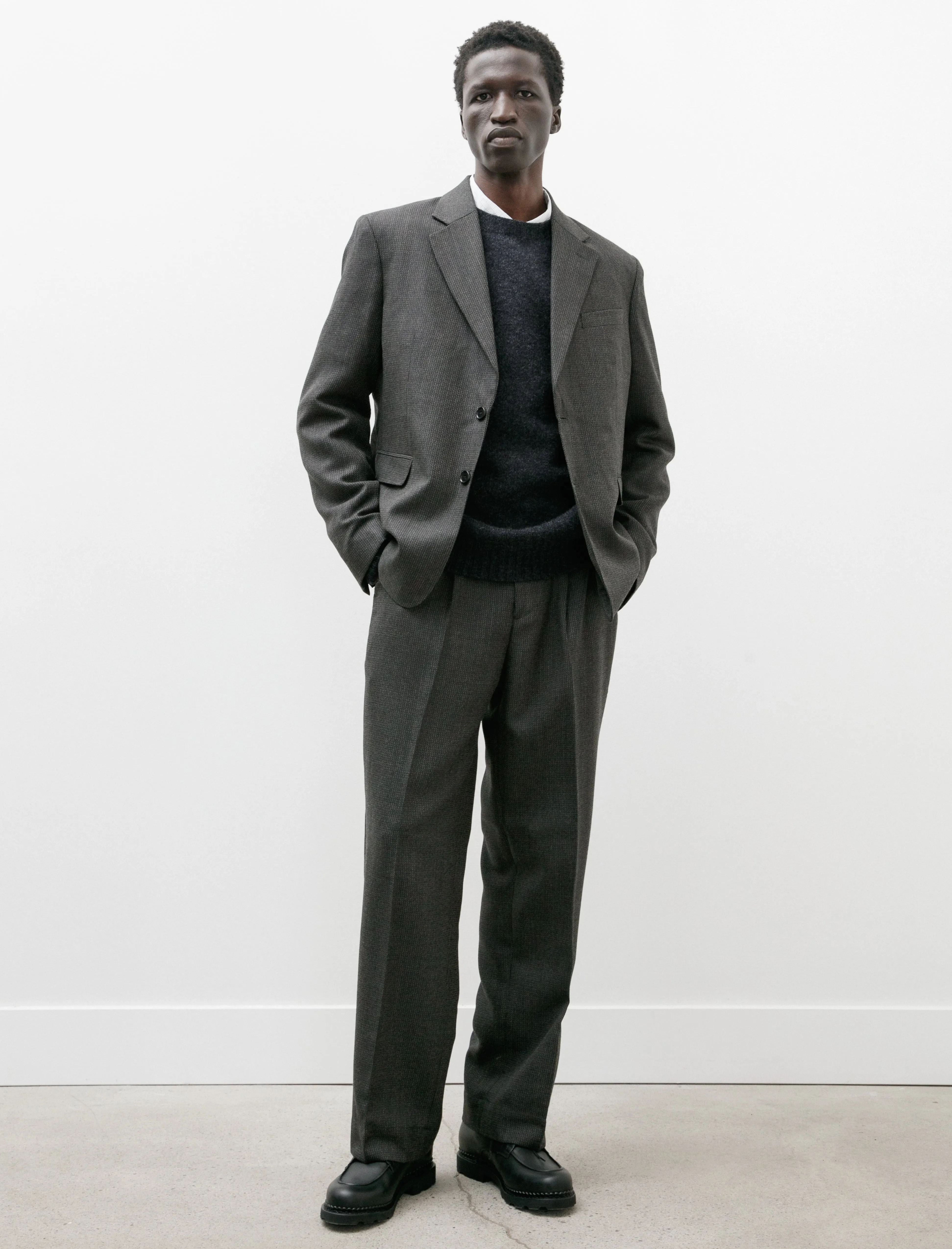 Service Trousers Dark Grey Twist