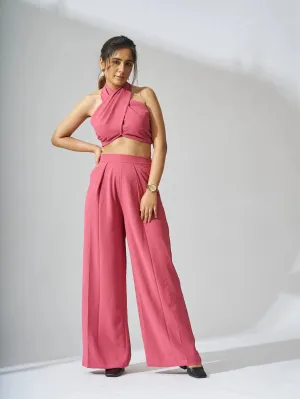 Stella Scarf Top With Flared Pants