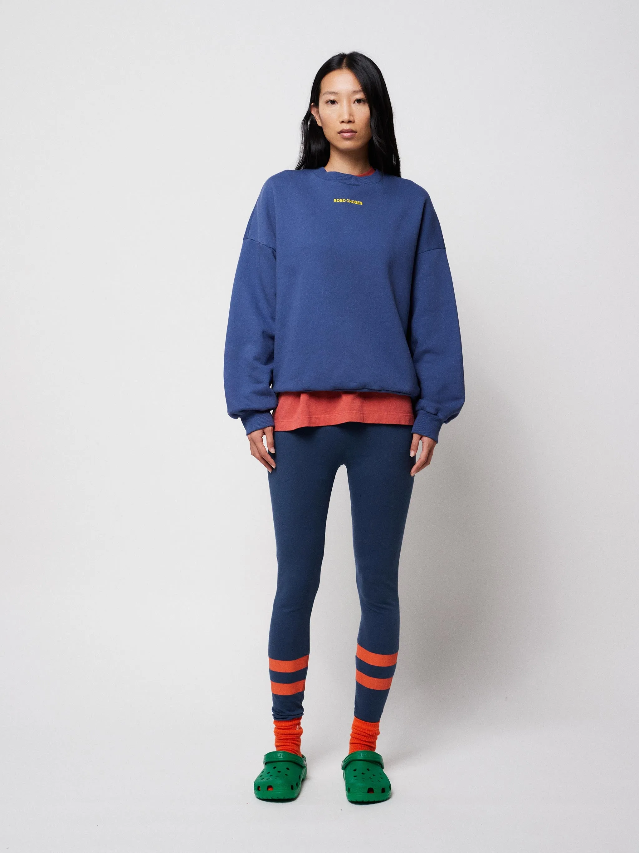Striped legging
