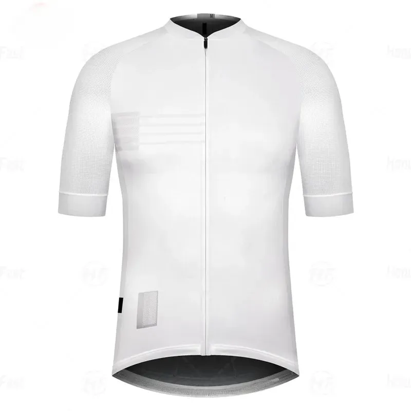 Summer High Quality 2023 New Team Men Cycling Jersey Clothing Black Short Sleeve Breathable Quick Dry Cycle Jersey