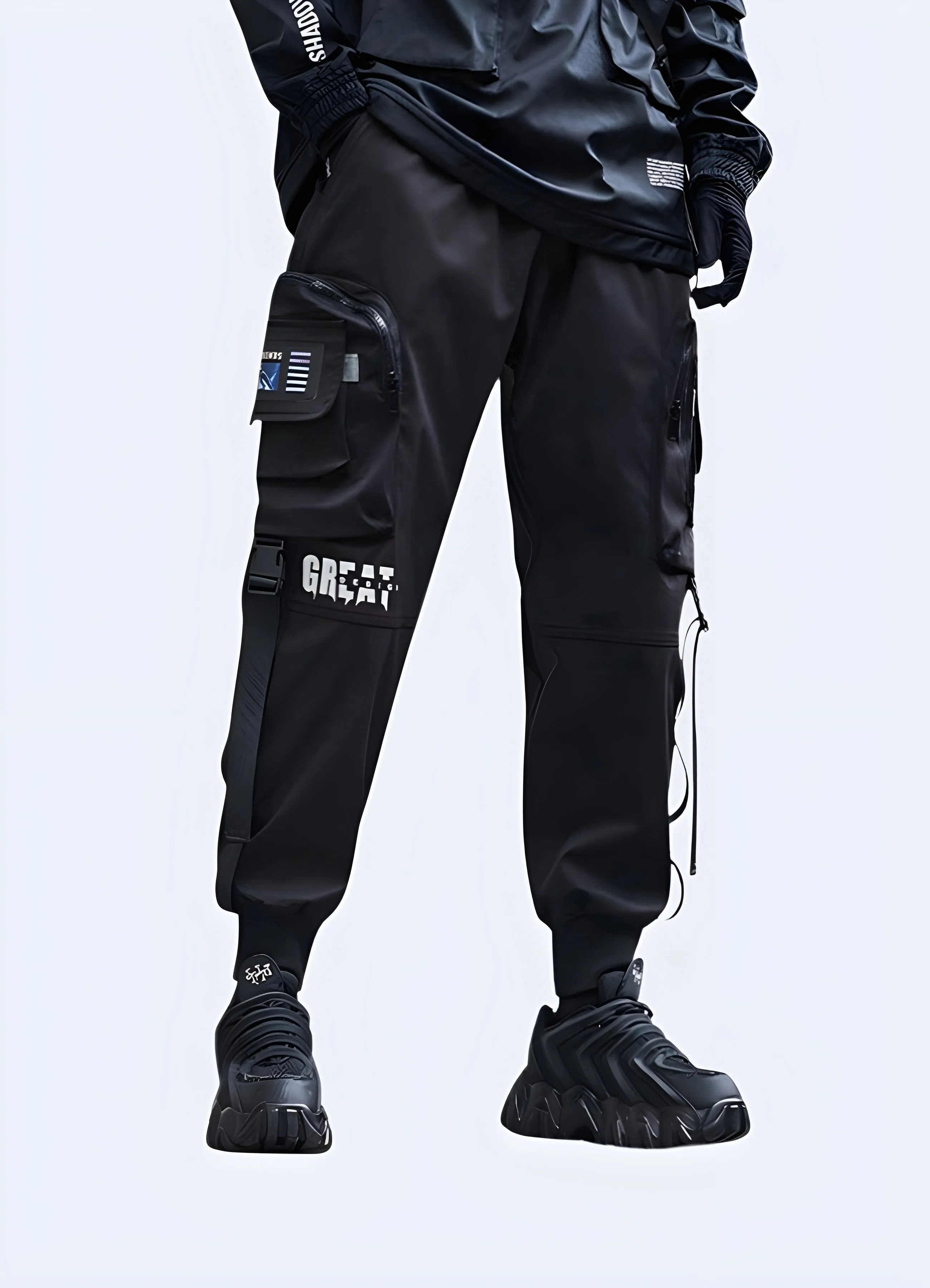 Techwear Cargo Trousers